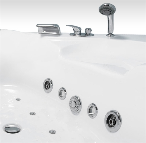 Kerra Sara hidromasszázs kád, több méretben, Méret: 150x150 cm