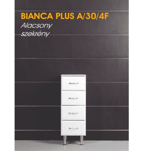 Vertex Bianca Plus alacsony 30 szekrény négy fiókkal