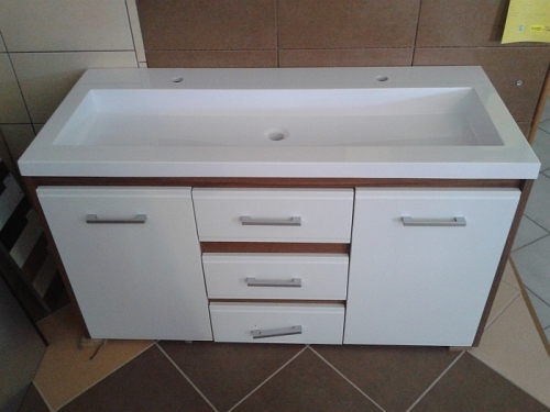 Vertex Capri fürdőszobabútor komplett 120 cm