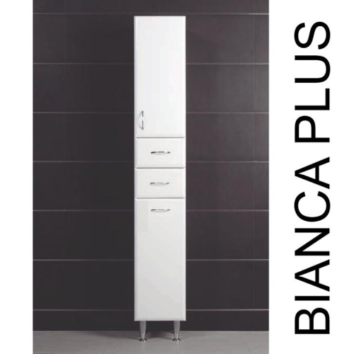 Vertex Bianca Plus magas 30 szekrény egy ajtóval, két fiókkal és szennyestartóval
