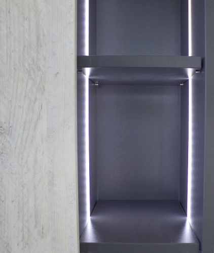 Vertex Minimal Magas Szekrény LED világítással