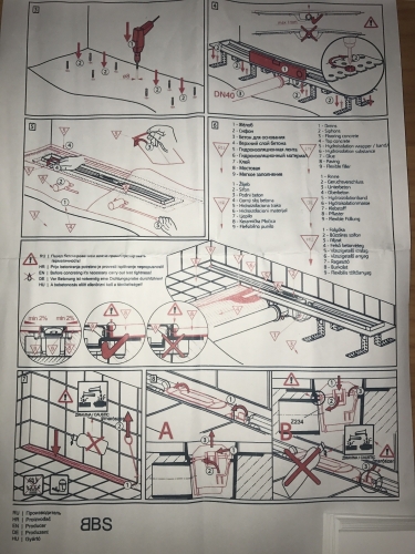 Reactiv Line zuhanyfolyóka 75 cm REA-LINE75