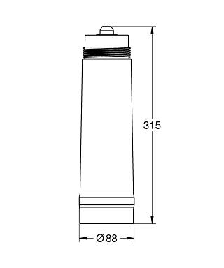 Grohe Blue Magnesium+ szűrő 40691 001 (40691001)