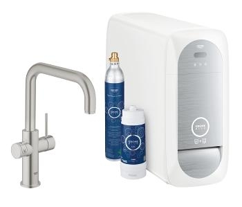 Grohe Blue Home U-kifolyóval, supersteel 31456 DC0 (31456DC0)