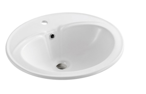 Aqualine 55x48 cm beépíthető mosdó (55481)