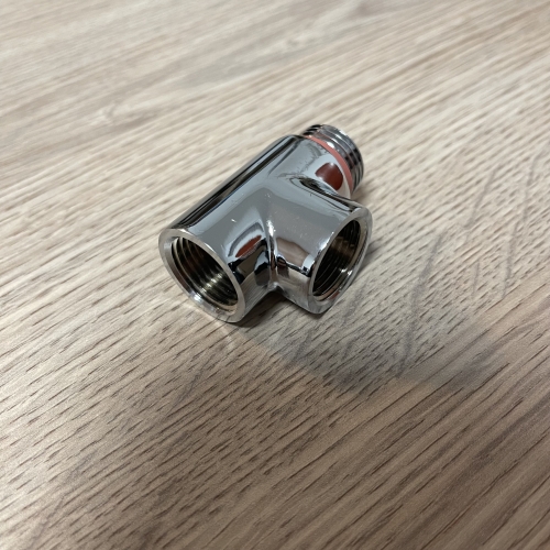 Radeco T-idom csőradiátorhoz, króm 85161091