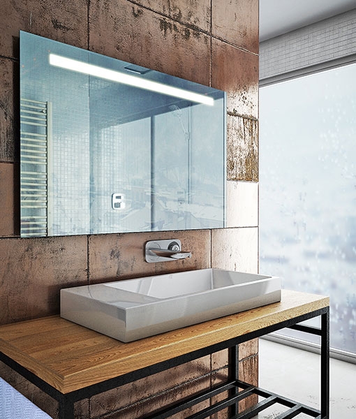 Niagara Wellness Play 100×65 cm LED-es tükör, bluetooth-val, hangszoróval