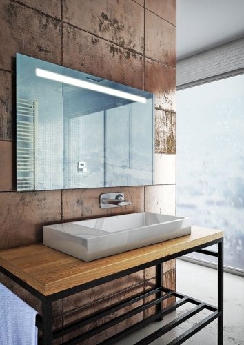 Niagara Wellness Play 100×65 cm LED-es tükör, bluetooth-val, hangszoróval