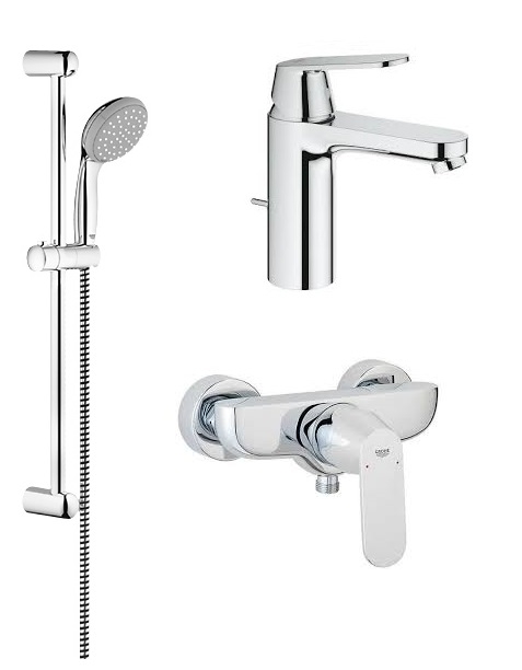 Grohe Eurosmart Cosmopolitan zuhany csomag, M-méret (23325000, 32837000, 27598000)