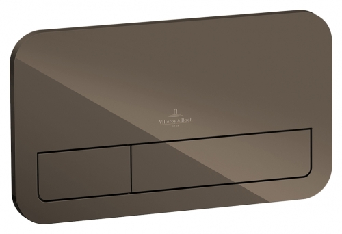 Villeroy & Boch Viconnect M200 nyomólap, terra üveg 9224 00 RT (922400RT)