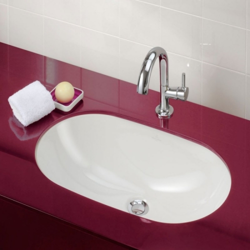 Villeroy & Boch Architectura 54x34 cm alulról beépíthető mosdó 4176 60 01 (41766001)