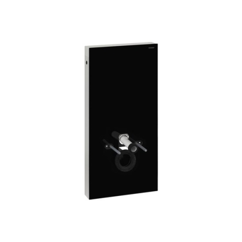 Geberit Monolith 101cm szanitermodul fali WC-hez, fekete üveg 131.021.SJ.5