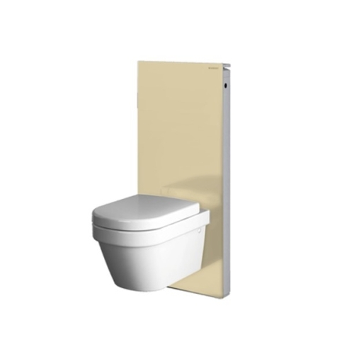 Geberit Monolith 101cm szanitermodul fali WC-hez, homokszín üveg 131.021.TG.5