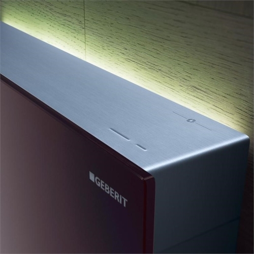 Geberit Monolith Plus szanitermodul fali WC-hez, 101 cm, Umbra barna üveg 131.221.SQ.5