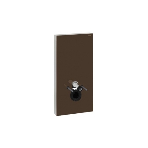 Geberit Monolith Plus szanitermodul fali WC-hez, 101 cm, Umbra barna üveg 131.221.SQ.5