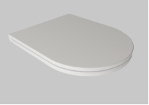 GSG Ceramic Like Slim lassú záródású wc ülőke