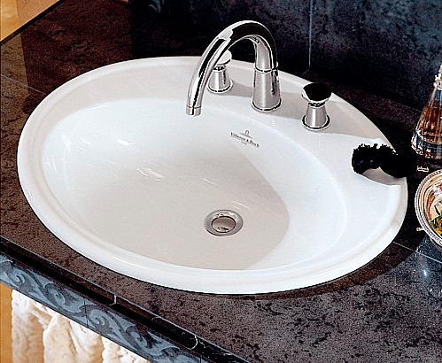 Villeroy & Boch Amadea 63,5x52,5 cm beépíthető mosdó CeramicPlus felülettel 6198 A1 R1 (6198A1R1)