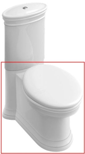 Villeroy & Boch Amadea monoblokkos wc alsó rész CeramicPlus felülettel 7695 10 R1 (769510R1)