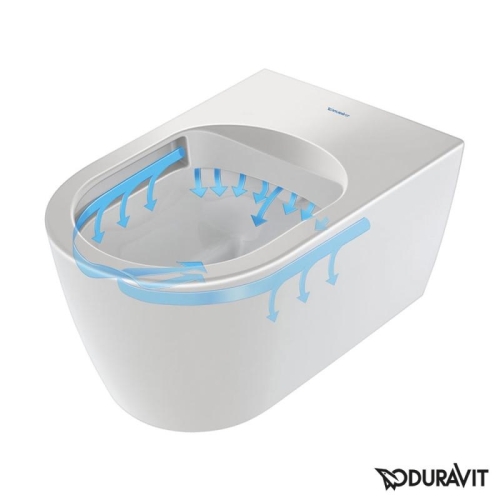 Duravit ME by Starck Rimless (öblítőperem nélküli) fali wc 2529090000