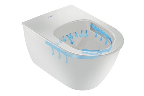 Duravit ME by Starck Compact Rimless (öblítőperem nélküli) fali wc 2530090000