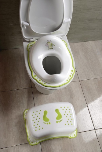 Aqualine gyerekbetét wc ülőkéhez, szamáros, fehér (6426)
