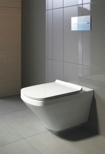 Duravit Durastyle Rimless (öblítőperem nélküli) fali wc HygieneGlaze felület 2542092000