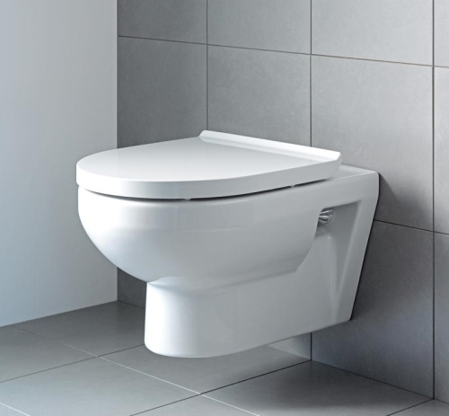 Duravit Durastyle Basic Rimless (öblítőperem nélküli) fali wc HygieneGlaze felület 2562092000