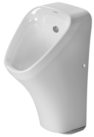 Duravit Durastyle elektronikus piszoár hálózati csatlakozáshoz öblítőperem nélkül légymatricával 2806310097