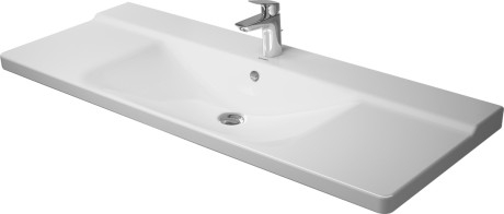 Duravit P3 Comforts 125x49,5 cm bútorral aláépíthető mosdó 2332120000