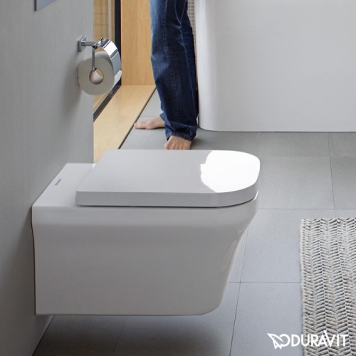 Duravit P3 Comforts Öblítőperem nélküli, Rimless fali wc HygieneGlaze felület 2561092000