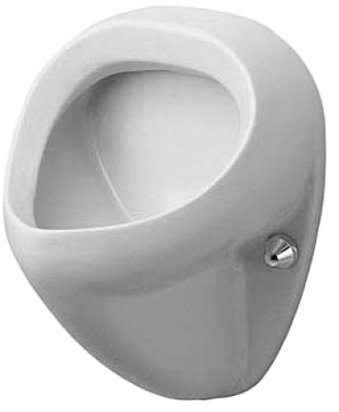 Duravit Bill hátsó vízbekötésű piszoár légymatricával 0851350007