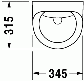 Duravit Utronic elektronikus (elem) piszoár légymatricával 0830370007