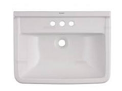 Duravit Starck 3 55x43 cm mosdó három csaplyukkal 0300550030