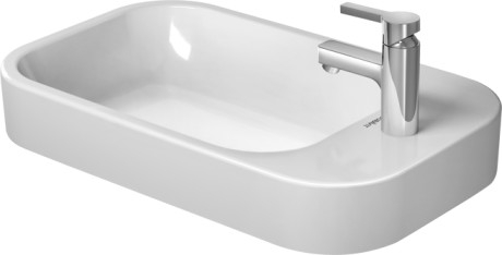Duravit Happy D.2 65x40 cm ráültethető mosdó 2317650000