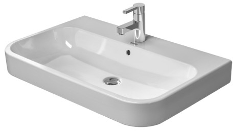 Duravit Happy D.2 100x50,5 cm bútorral aláépíthető mosdó csiszolt három csaplyukkal 2318100025
