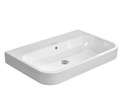 Duravit Happy D.2 80x50,5 cm bútorral aláépíthető mosdó csiszolt csaplyuk nélküll 2318800028