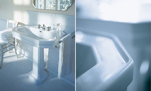 Duravit 1930 70x50 cm-es mosdó három csaplyukkal 0438700030