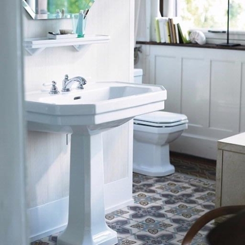 Duravit 1930 70x50 cm-es mosdó három csaplyukkal 0438700030