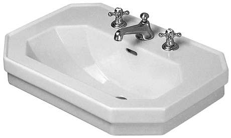 Duravit 1930 70x50 cm-es mosdó három csaplyukkal 0438700030