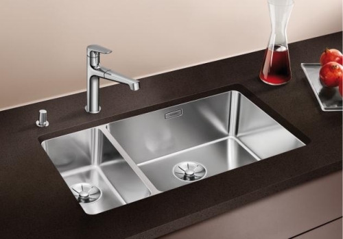 BLANCO ANDANO 340/180-U alulról beépíthető rozsdamentes mosogató, jobbos 522977