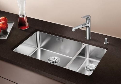 BLANCO ANDANO 340/180-U alulról beépíthető rozsdamentes mosogató, balos 522979