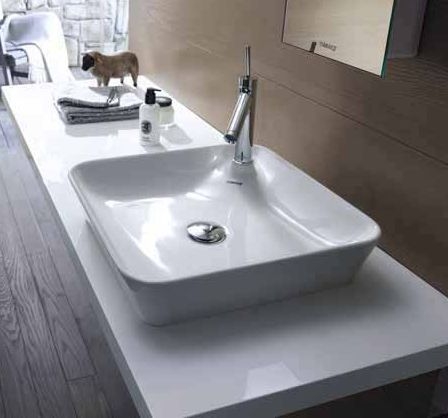 Duravit Starck 1 46x46 cm ráültethető mosdó 2322460000