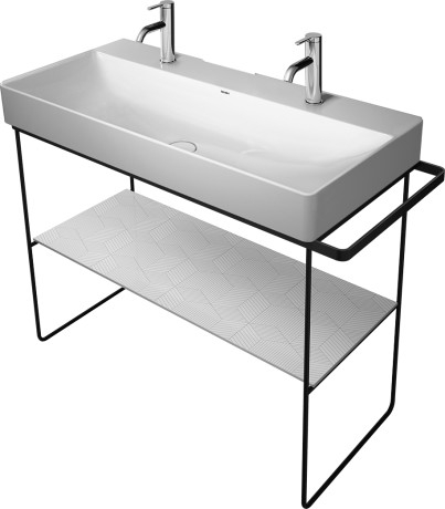 Duravit DuraSquare 100x47 cm mosdó két csaplyukkal 2353100043