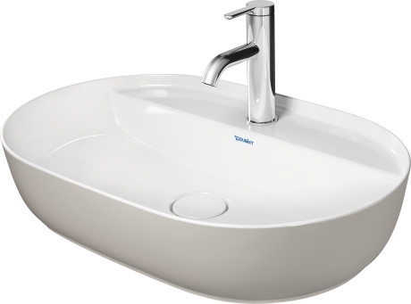 Duravit Luv 60x40 cm ráültethető mosdó, szatén homok 0380602100