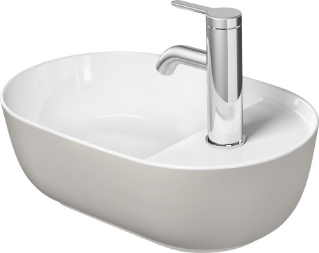 Duravit Luv 42x27 cm ráültethető mosdó, szatén homok 0381422100
