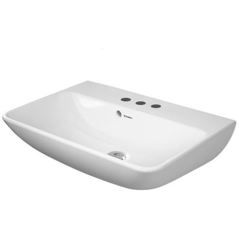 Duravit ME by Starck 60x40 cm mosdó három csaplyukkal 2343600030