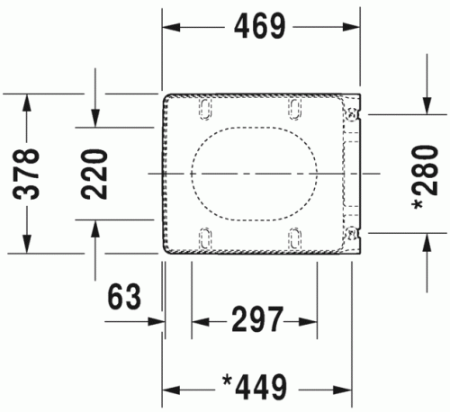 Duravit Vero Air lassú záródású wc ülőke 0022090000