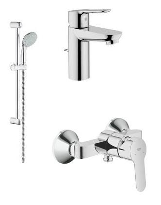 Grohe BauEdge zuhany csomag, S-méret (23356000, 23333000, 27598000)