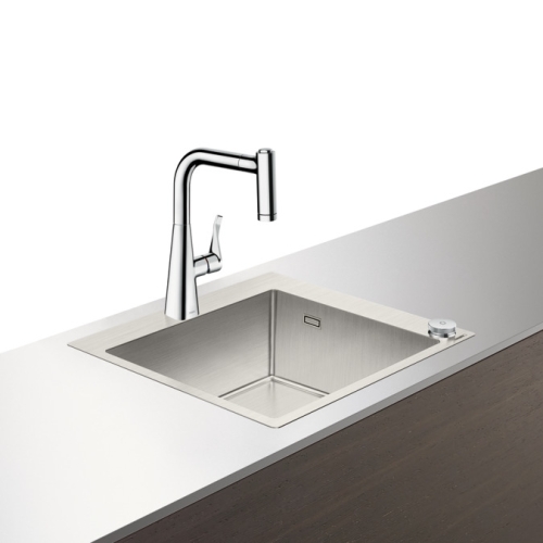 Hansgrohe C71-F450-01 Select mosogató-csaptelep kombináció 450; 43207000
