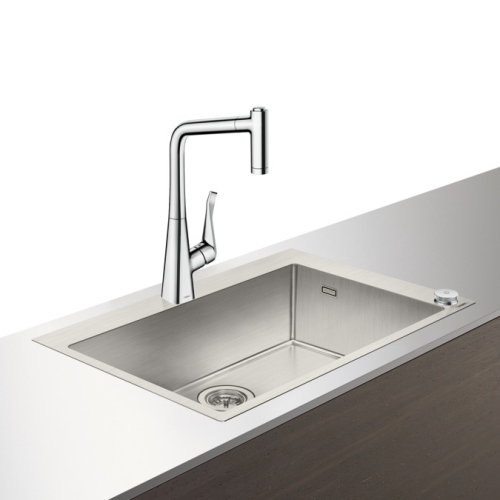 Hansgrohe C71-F660-03 Select mosogató-csaptelep kombináció 660; 43209000